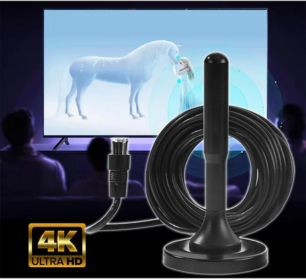 Antena de TV 4K HD [CANALES Y STREAMINGS GRATIS]