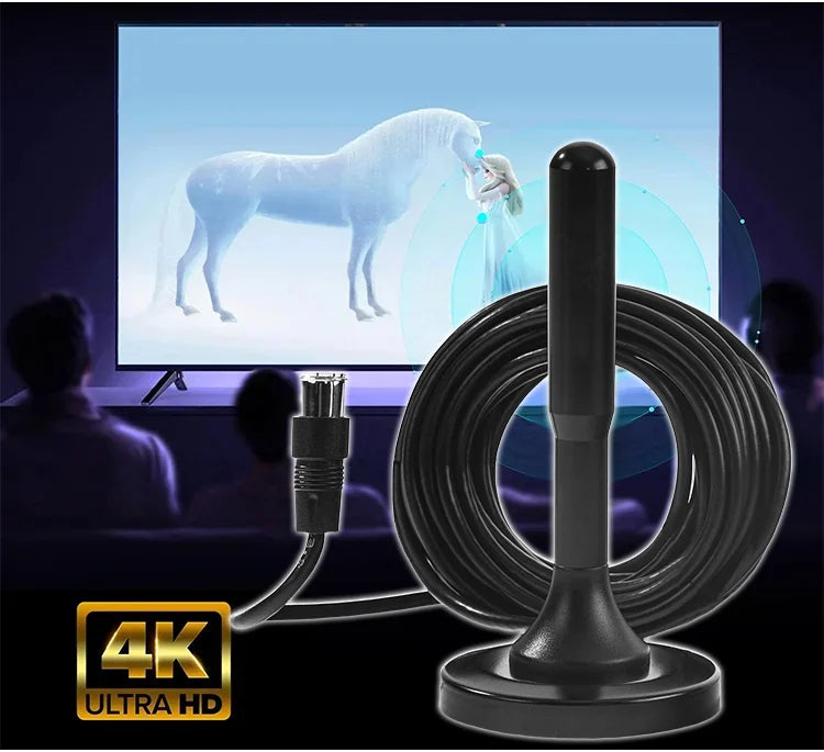 Antena de TV 4K HD [CANALES Y STREAMINGS GRATIS]